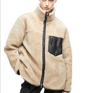 Anine Bing “Ryder” Sherpa jacket